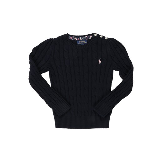 Sweter 'CABLE' czarny Polo Ralph Lauren 109-116 AboutYou
