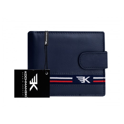 Młodzieżowy portfel skórzany Kochmanski RFID stop 1216 Kochmanski Studio Kreacji®   Skorzany