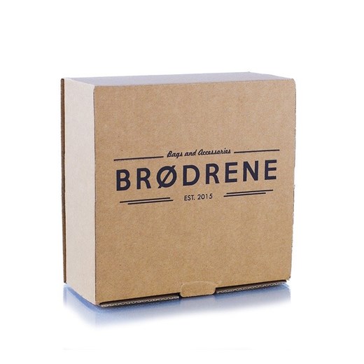 Pasek męski skórzany Brodrene LIC30 brązowy Brødrene Skorzana.com