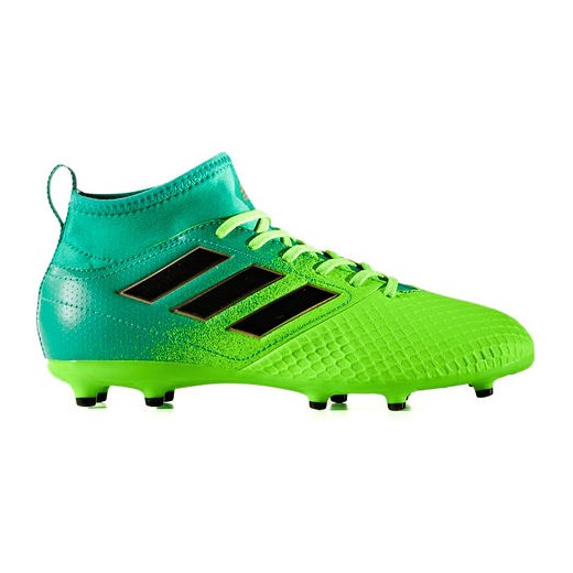 Buty piłkarskie korki ACE 17.3 Primemesh FG Junior Adidas (zielony neon)  Adidas 35 1/2 SPORT-SHOP.pl