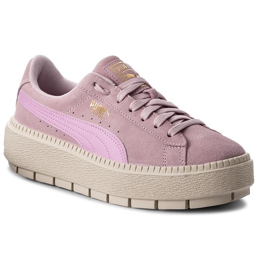 Sneakersy PUMA - Suede Platform Trace Jr 366826 02 Winsome Orchid/Orchid Puma  39 eobuwie.pl