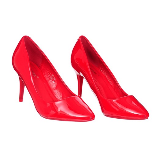 SZPILKI LAKIEROWANE CZERWONE SEASTAR Seastar czerwony 39 Family Shoes