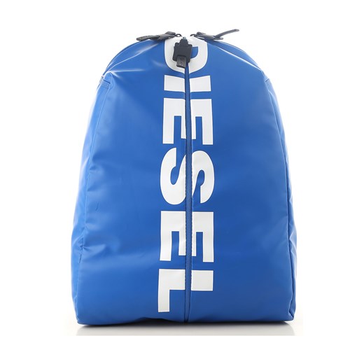 Diesel Plecak dla Mężczyzn, Brillant Blue, Poliuretan, 2017  Diesel One Size RAFFAELLO NETWORK