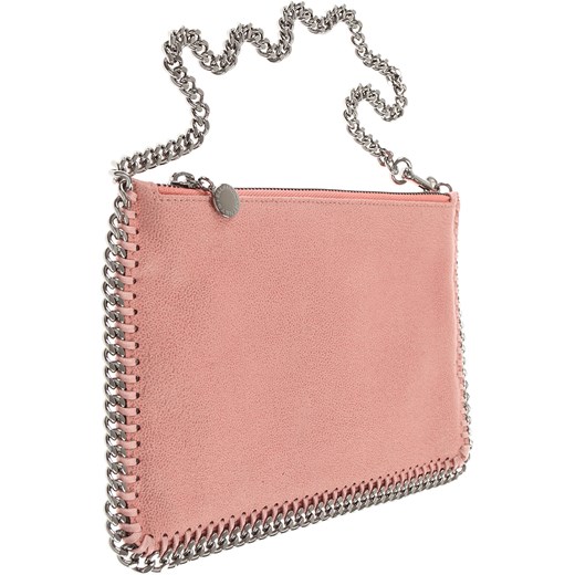 Stella McCartney Portmonetka Damska, Falabella, Różowy, Poliester, 2017 Stella Mccartney One Size RAFFAELLO NETWORK