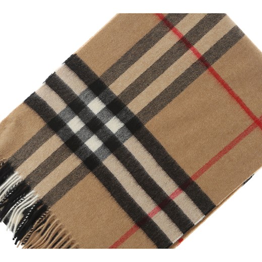 Burberry Szalik Damski, Wielbłądzi, Kaszmir, 2017 Burberry One Size RAFFAELLO NETWORK