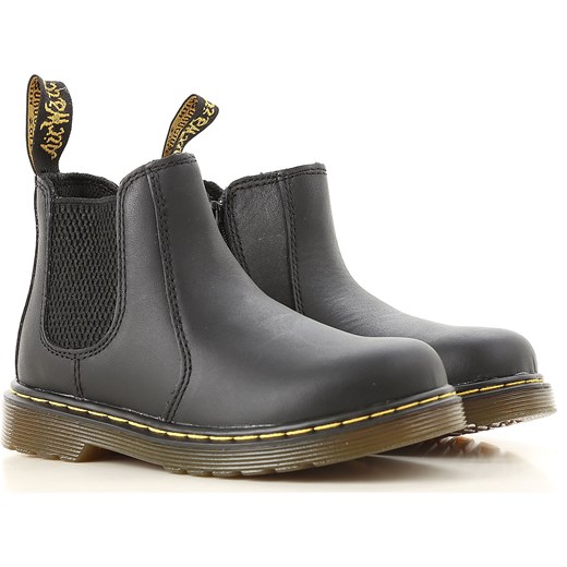 Dr. Martens Buty Dziecięce dla Chłopców, Czarny, Skóra, 2017, 22 23 24 25 26 27 Dr. Martens 23 RAFFAELLO NETWORK