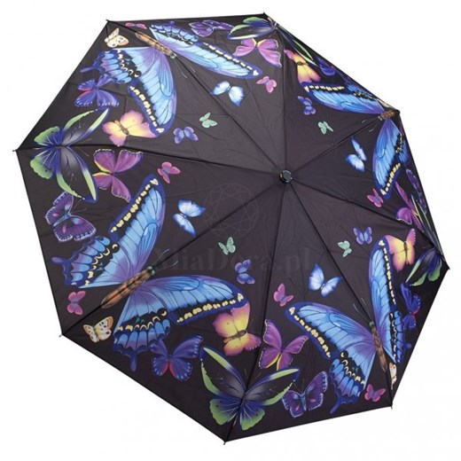 Moonlight Butterflies - parasolka składana Galleria  Galleria  Parasole MiaDora.pl