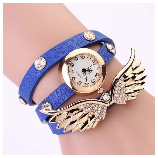 Zegarek Angel Wings - Niebieski