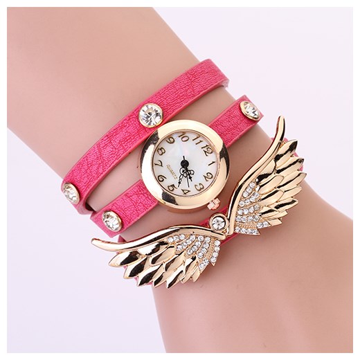 Zegarek Angel Wings - Różowy