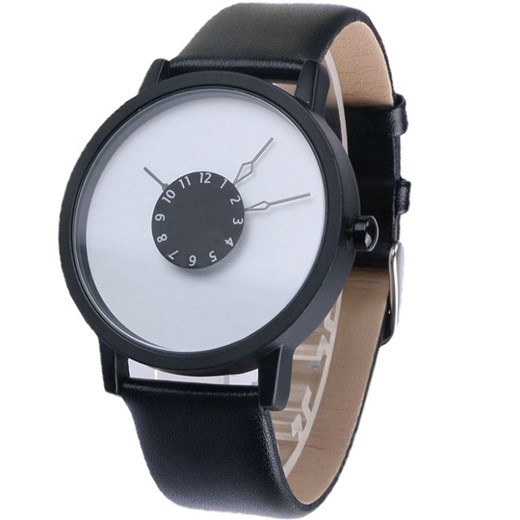 Zegarek Simply Unisex - Czarny/Biały1