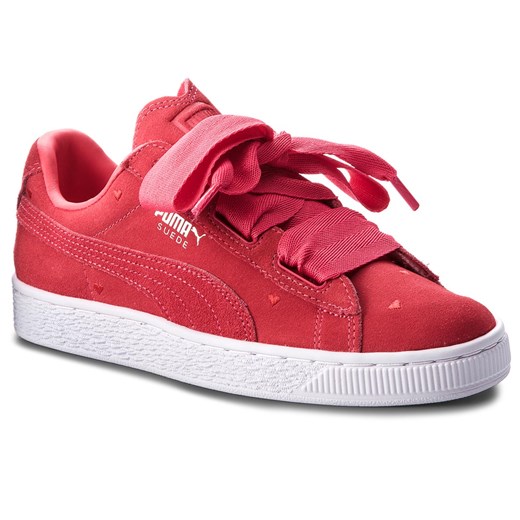 Sneakersy PUMA - Suede Heart Valentine Jr 365135 01 Paradise Pink/Paradise Pink
