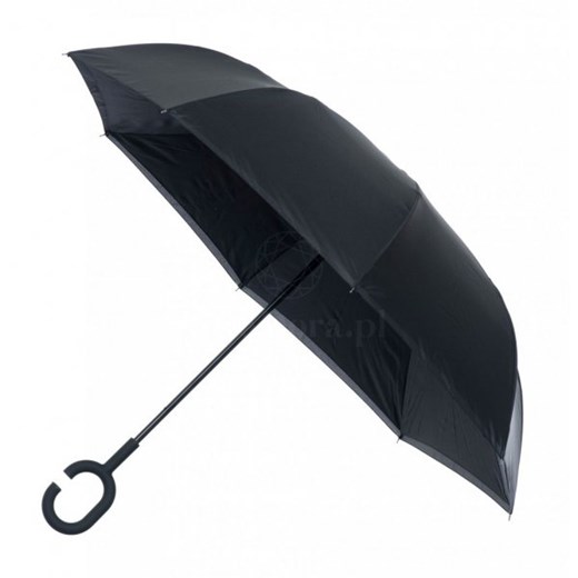 Inside Out Black parasol odwrotny czarny Soake   Parasole MiaDora.pl