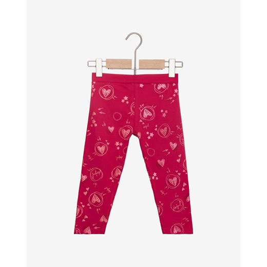 Desigual Frutipan Legginsy dziecięce XL Czerwony