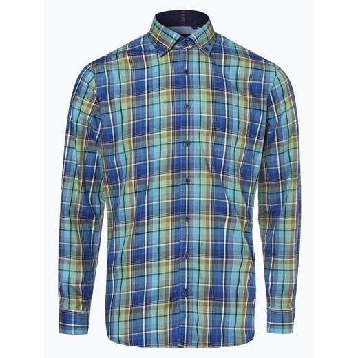 OLYMP Casual modern fit - Koszula męska łatwa w prasowaniu, niebieski  Olymp Casual Modern Fit XL vangraaf