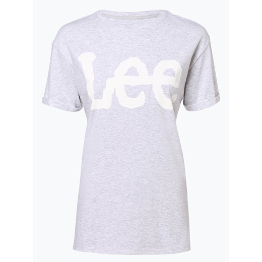 Lee - T-shirt damski, szary Lee  XS vangraaf