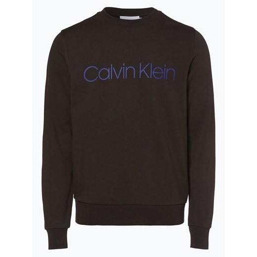 Calvin Klein - Męska bluza nierozpinana, zielony Calvin Klein  M vangraaf