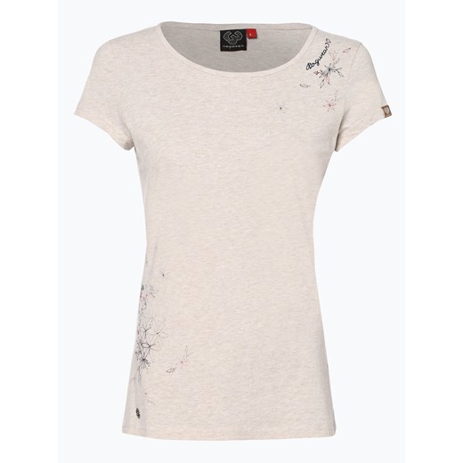 Ragwear - T-shirt damski – Mint Print, beżowy Ragwear  L vangraaf