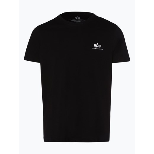 Alpha Industries - T-shirt męski, czarny  Alpha Industries XL vangraaf