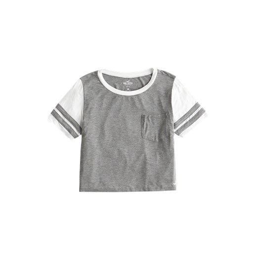 Koszulka 'EASY TEE- CROP SPORTY'  Hollister L AboutYou