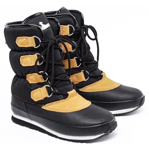 Trek Joggers - Czarne Neoprenowe Śniegowce Damskie mivo szary Buty