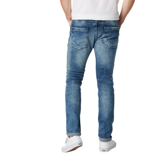 Jeansy męskie Pepe Jeans na zimę z jeansu 