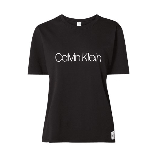 Góra od piżamy z nadrukiem z logo  Calvin Klein Underwear L Peek&Cloppenburg 