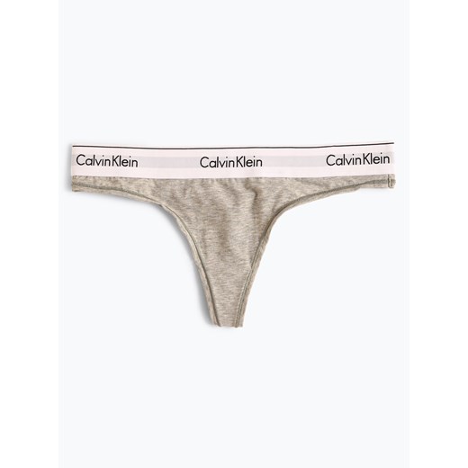 Calvin Klein - Stringi damskie, szary  Calvin Klein M vangraaf