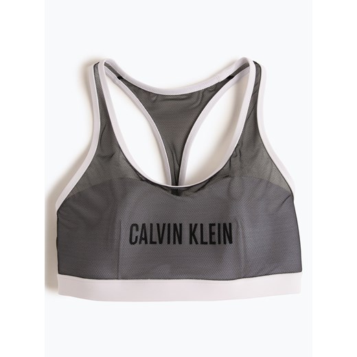 Calvin Klein - Damski top do bikini, czarny  Calvin Klein L vangraaf