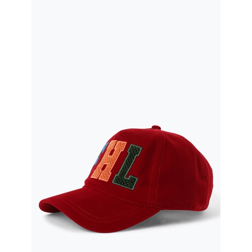 Finshley & Harding London - Męska czapka z daszkiem, czerwony  Finshley & Harding London M vangraaf