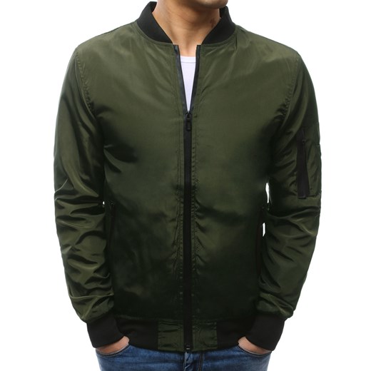 Kurtka męska bomber jacket oliwkowa (tx2169)