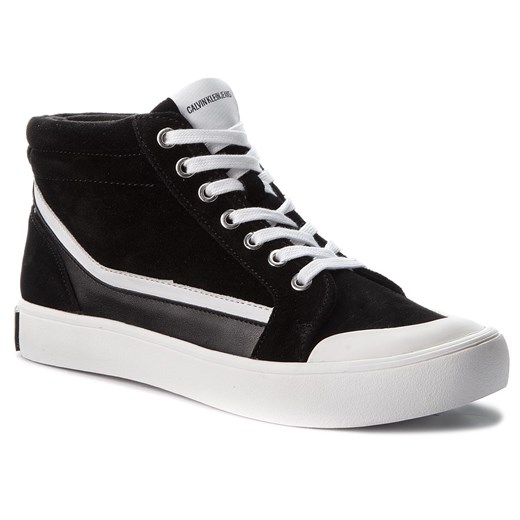 Sneakersy CALVIN KLEIN JEANS - Doris R0797 Black/White/Black Calvin Klein czarny 40 eobuwie.pl