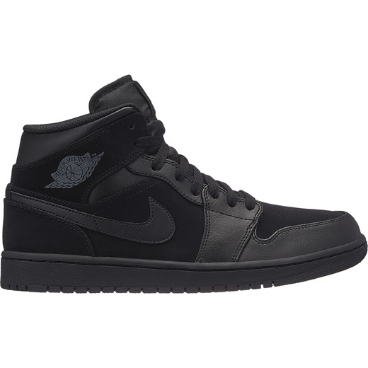 Buty sportowe męskie czarne Nike air jordan jesienne sznurowane 