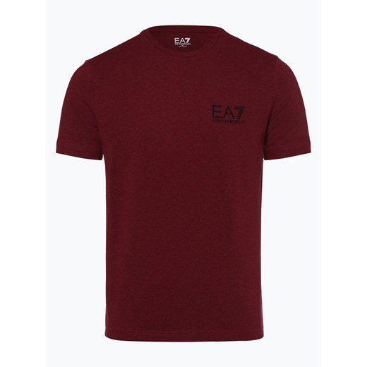 EA7 - T-shirt męski, czerwony  Ea7 M vangraaf