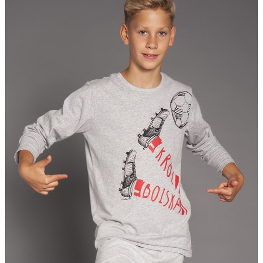 T-shirt z długim rękawem dla chłopca 9-13 lat  Endo 152 okazja endo.pl 