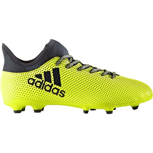 Buty piłkarskie korki X 17.3 Primemesh FG Junior Adidas (żółty neon) Adidas  34 SPORT-SHOP.pl okazja 