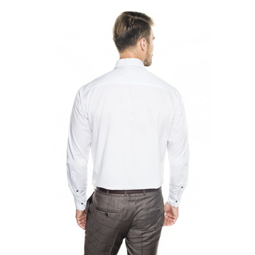 koszula bexley 2801 długi rękaw custom fit biały  Recman 42/188-194/No 