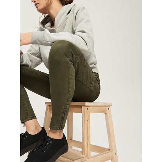 Sinsay - Spodnie cargo - Khaki Sinsay  M 