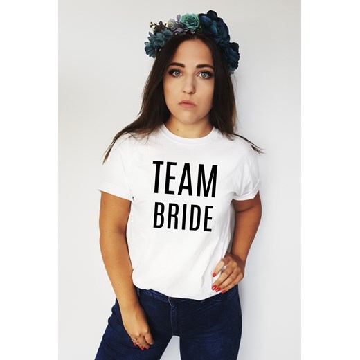 Koszulka Sizeme z napisem team BRIDE Time For Fashion   