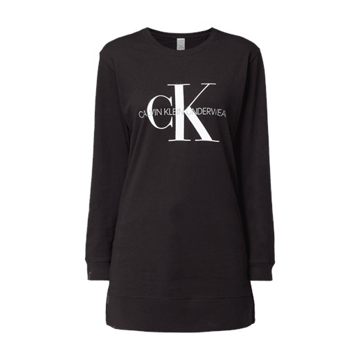 Koszula nocna z nadrukiem z logo Calvin Klein Underwear  XS Peek&Cloppenburg 