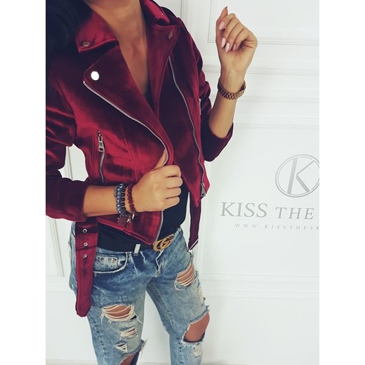 RAMONESKA Z WELURU ELEVEN BORDO Kiss The Sky S kissthesky.pl