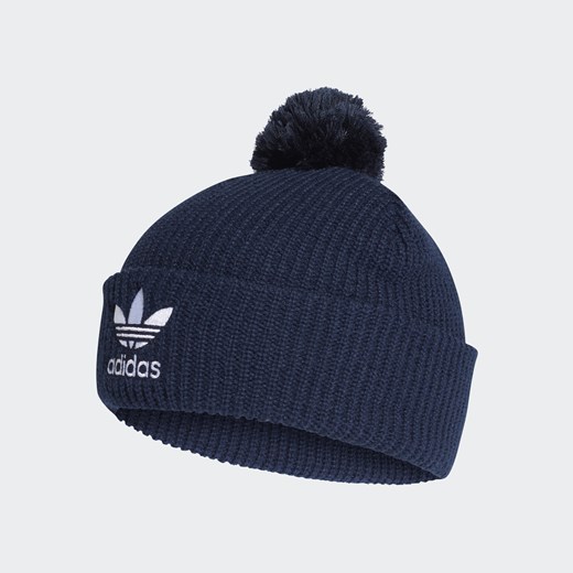 Niebieska czapka zimowa męska Adidas Originals 