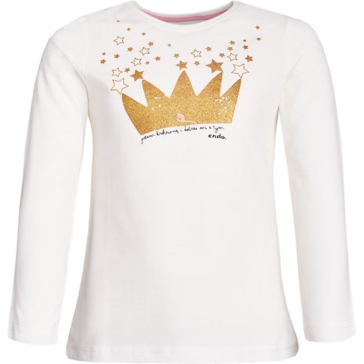 "Jestem królewną i dobrze mi z tym" T-shirt z długim rękawem dla dziewczynki 3-8 lat Endo  152 endo.pl