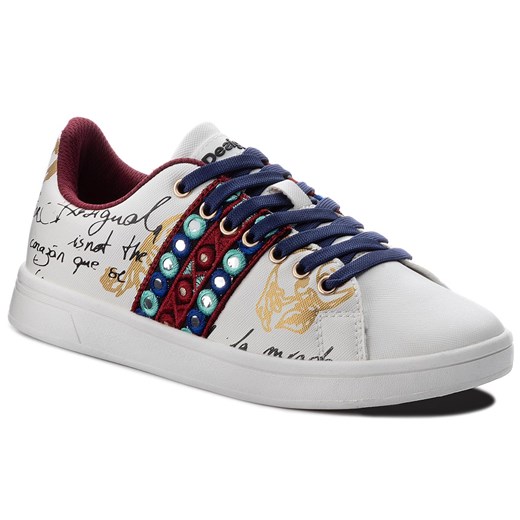 Sneakersy DESIGUAL - Cosmic Exotic 18WSKP23 1000  Desigual 41 eobuwie.pl