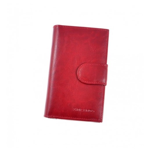 Czerwony skórzany portfel damski Z.Ricardo 094