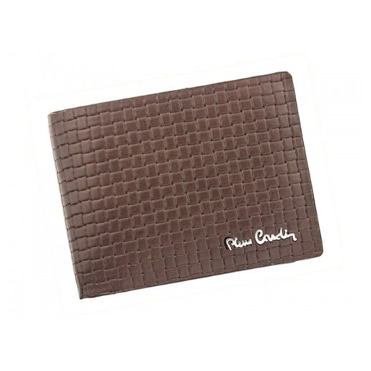 Portfel z ochroną rfid Pierre Cardin bezpieczny na karty płatnicze brązowy  Pierre Cardin  galanter