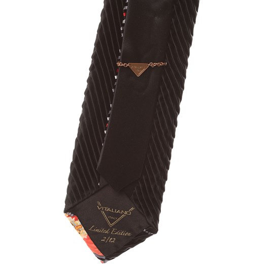 Pancaldi Krawaty Na Wyprzedaży, Czarny, Jedwab, 2017 Pancaldi  One Size okazja RAFFAELLO NETWORK 