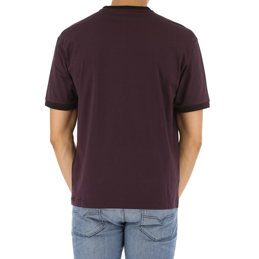 Prada Koszulka dla Mężczyzn, Dark Prugne, Bawełna, 2017, M S XL Prada M RAFFAELLO NETWORK
