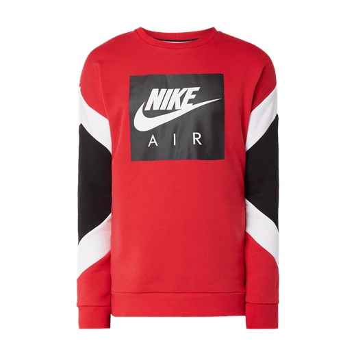Bluzka z dzianiny dresowej o kroju standard fit z nadrukiem z logo Nike  S Peek&Cloppenburg 