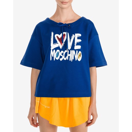 Love Moschino Bluza XS Niebieski Love Moschino  XS BIBLOO