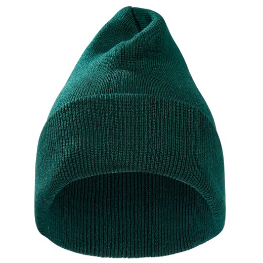 Długa zielona czapka